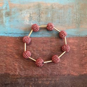 NWOT Madewell Beaded Party Bracelet